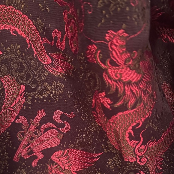 Stunning Citron brand Red and Black kimono jacket Size L-will fit XL as well - Picture 7 of 7